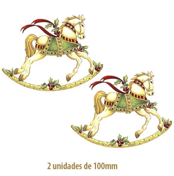 Xmas Horse - 100mm 1