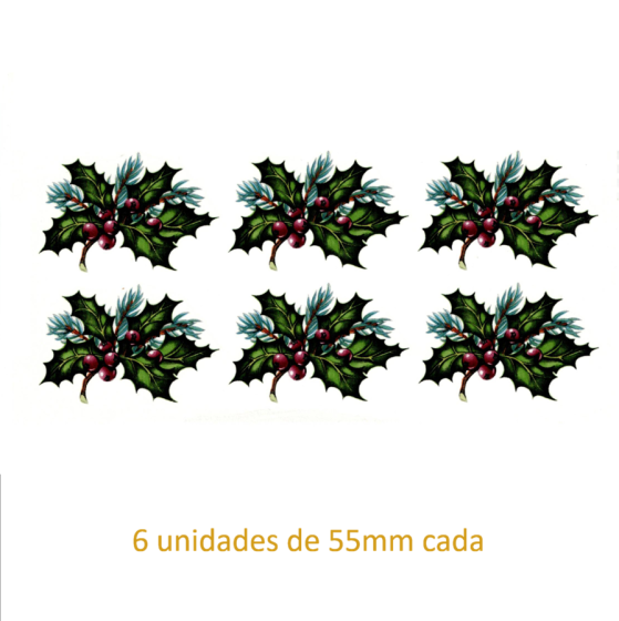 Azevinho Holly E 55mm x 6un