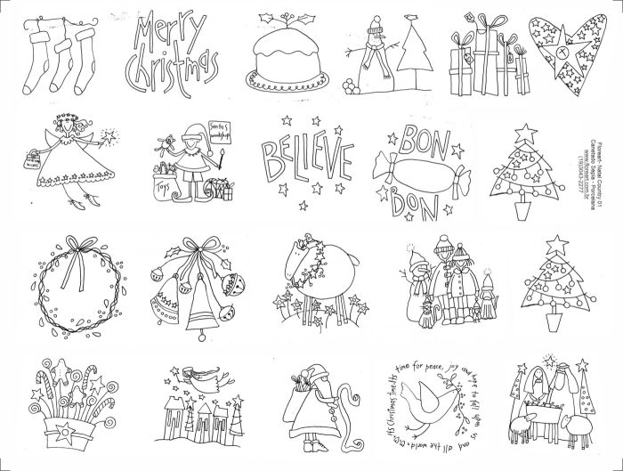 Decalque Contorno Natal Country 01 1