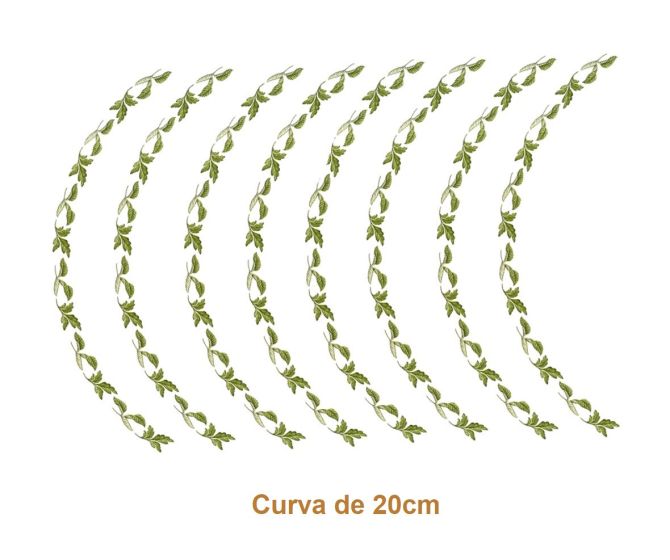 Green Border - Curva de 20cm 1
