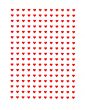 Coração Vermelho 01 - PARA VIDRO 1
