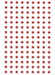 Estrelas Vermelhas 02 - 1cm 2