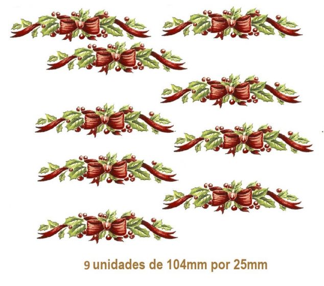 Xmas Ribbon - 104mm