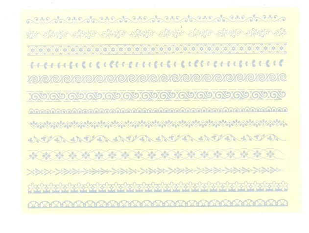 Faixinhas Azul Claro 1