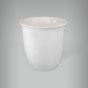 Trio de Vasos Redondos - Branco 3