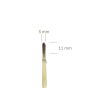 1301Nº 2 - Pincel Feustel Pontiagudo de Pelo Curto