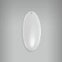Medalha Oval 21b Com Furo - 5x2,3cm 1