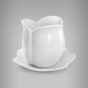 Cachepô Tulipa P com Prato - 9cm 1
