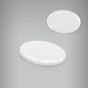 Medalha Oval 02  Sem Furo 3,5x2,7cm 1