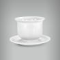 Cachepô Mini - 10cm com Prato 1