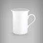 Caneca Reta Chocolate Com Tampa