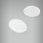 Medalha Oval 02 Com Furo - 3,5x2,7cm 2