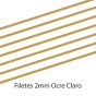 Filete Ocre Claro - Porcelana 2
