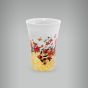 Barrado Floral Renda Dourado - Porcelana