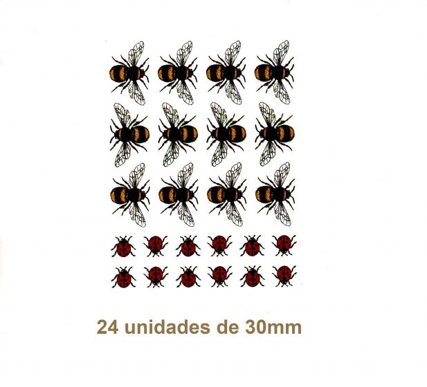 Bees - 30mm (24un) 1