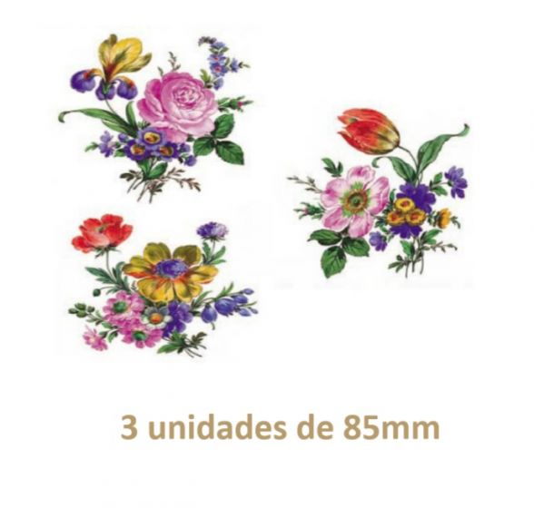 Classic Floral - 85mm x 3un 1