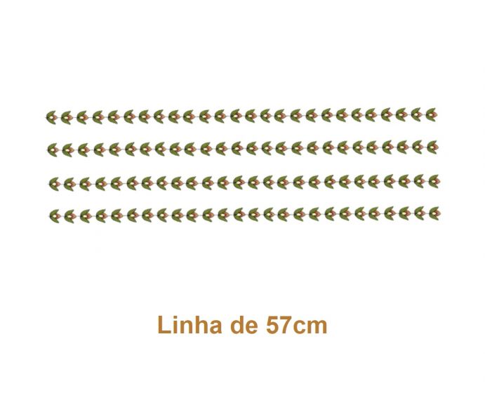 Borda Botânica - Linha de 57cm (4un) 1