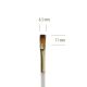 2510 Nº 1/4 - Pincel Chato Feustel 1
