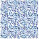 Blue and Gold Floral - Porcelana 1
