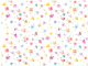 Watercolor Small Flowers - Vidro 1