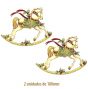Xmas Horse - 100mm 1