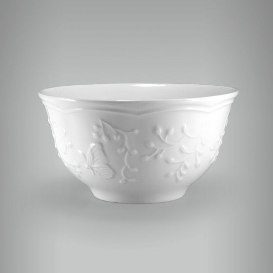 Bowl Redondo Butterfly Flowers 1