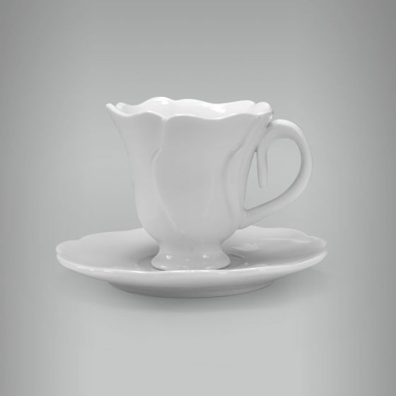 Xícara Café Rosa 1