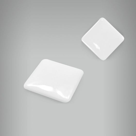 Medalha Quadrada 29 sem Furo - 2,3 x 2,3 cm 1