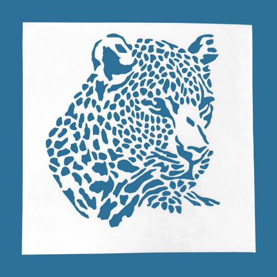 Stencil Onça 1