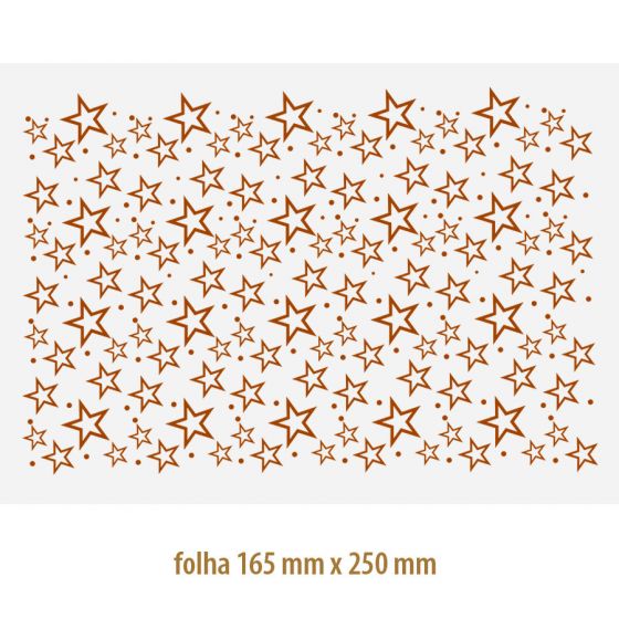 Ouro Estrela 04 - Com 1cm, 1,5cm e 2cm 1
