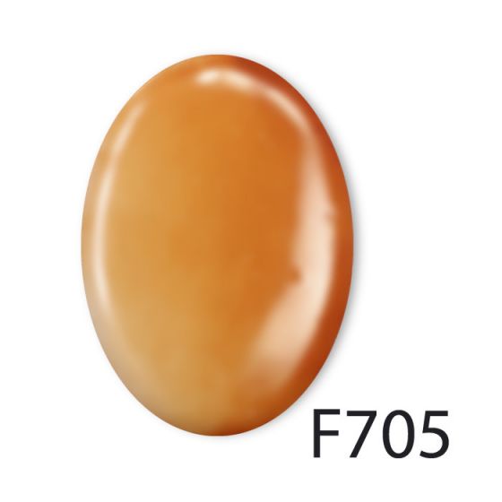 F705 - ORANGE RED - Embalagem com 7gr 1