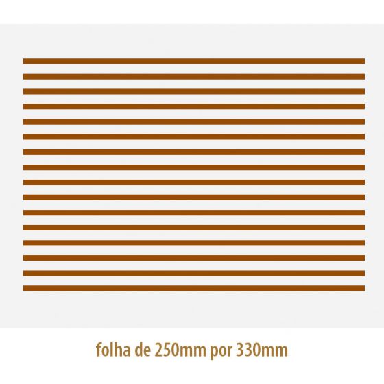 Ouro para Vidro - Filete 01 1