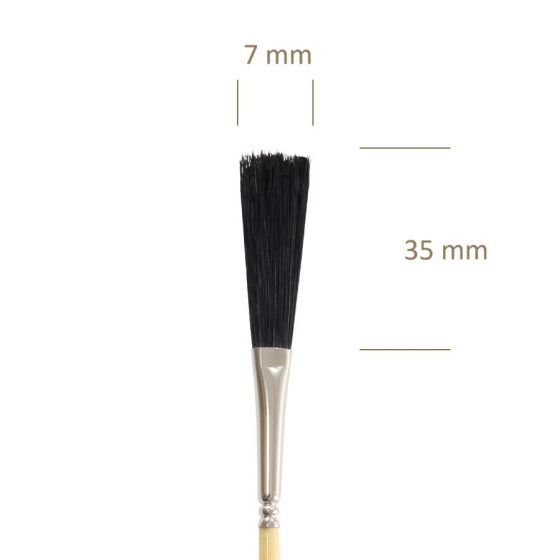 Pincel Feustel Trincha 40CH N°00