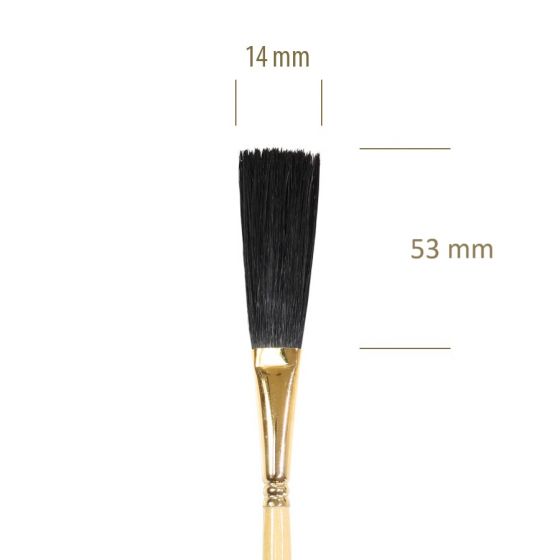Pincel Feustel Trincha 40CH N°3