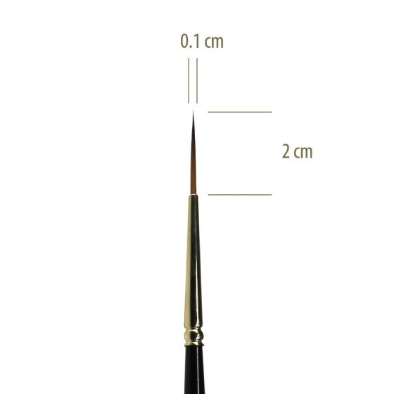 1151 Nº 0 - Pincel Filete Feustel
