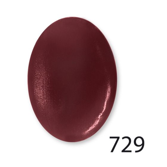 F729 - BURGUNDY (CÁDMIO) - Embalagem de 7gr