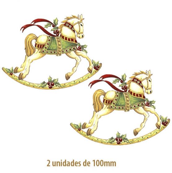 Xmas Horse - 100mm 1