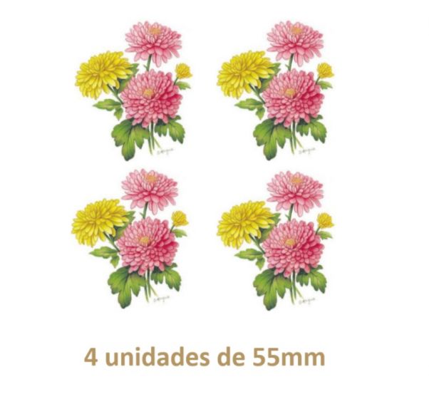 Crisântemo - 55mm x 4un 1